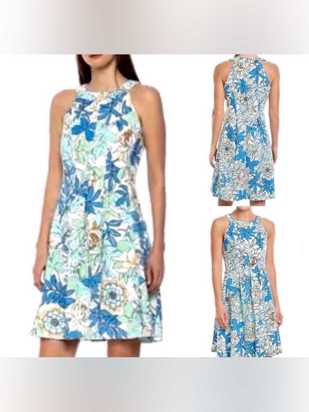 Pappagallo Women's The Hayden Dress size 4 blue